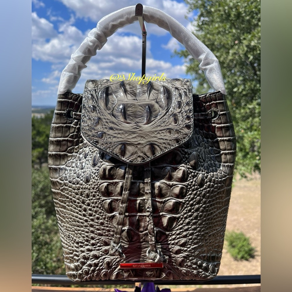 NWT Brahmin Kendall Hunter Mini-Backpack #1
